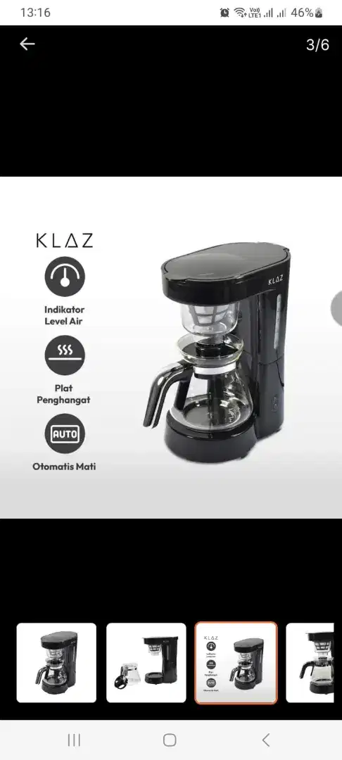 Coffe maker KLAZ ace hardware