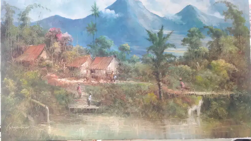 Dijual lukisan karya Ganesha