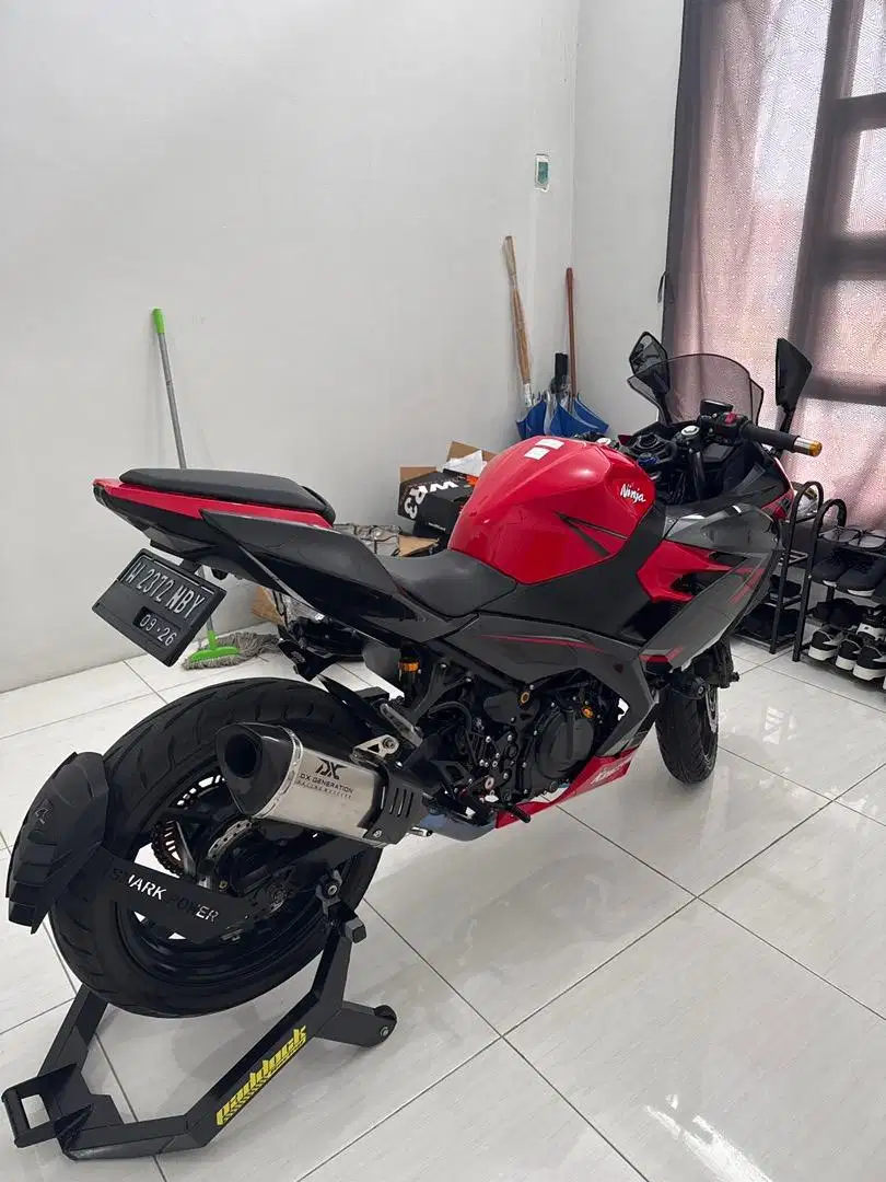 Dijual ninja 250 new ABS keyless tahun 2020, full modifikasi WR3