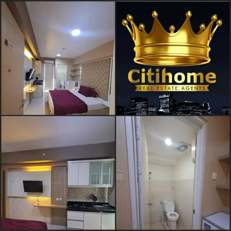 sewa harian STUDIO Apartemen educity by Citihome