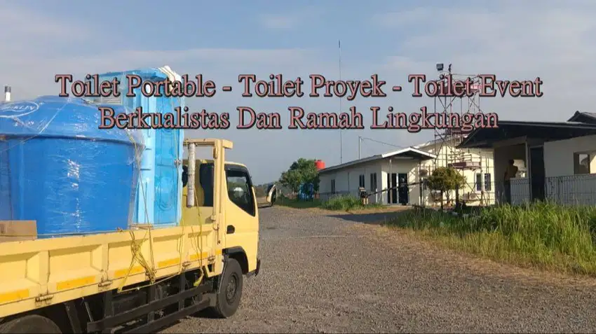 WCPortable, Toilet Modern, Toilet Portable Closet Jongkok/ Duduk Terja