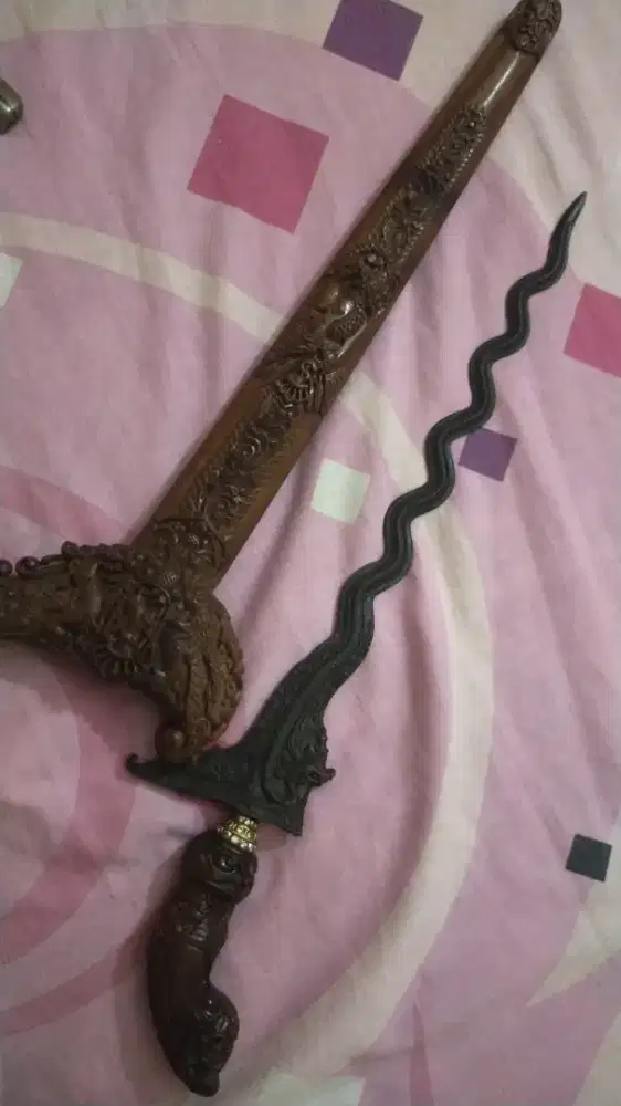 Keris Nagasasra Nogososro Nogo Sosro Tinatah Kamarogan