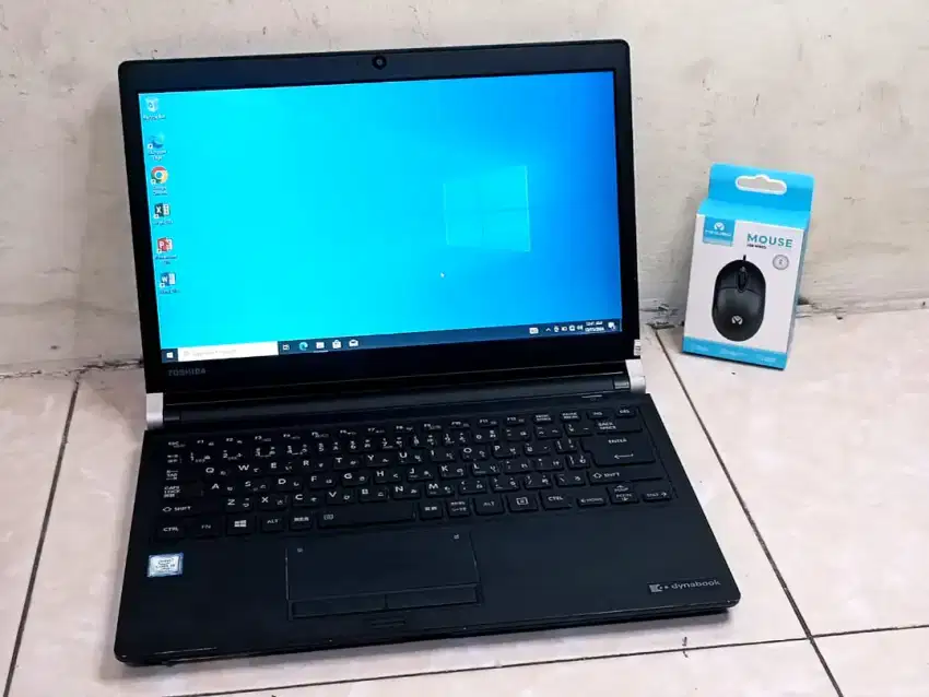 Jual Laptop Toshiba Dynabook R73/H, intel i5, SSD 256, RAM 16GB, Slim.