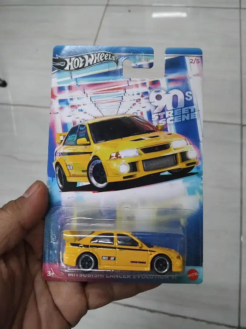 Hotwheels mitsubishi lancer evolution VI