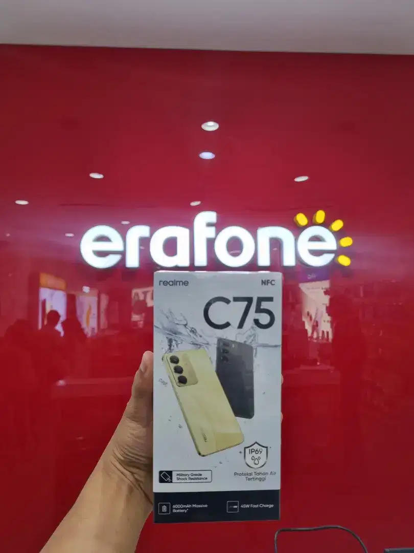 Realme C75 anti air Ip 69 & tahan banting