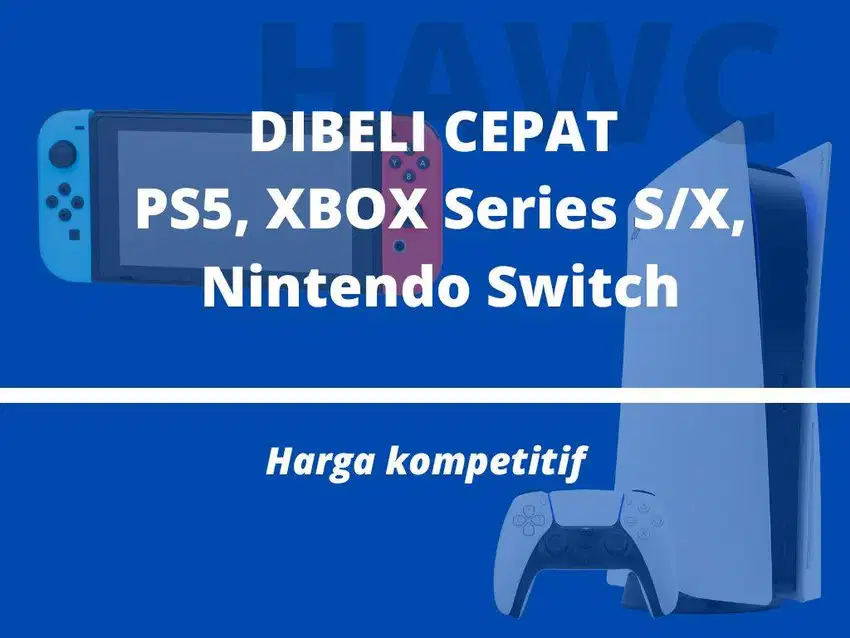 Dibeli PS3 PS4 XBOX Series S | X Switch Terima Jual Beli PS