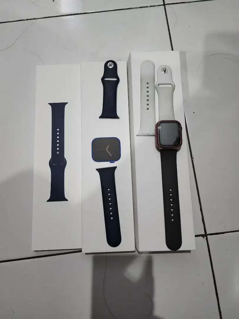 Apple Watch S6 40mm ex iBox warna Blue