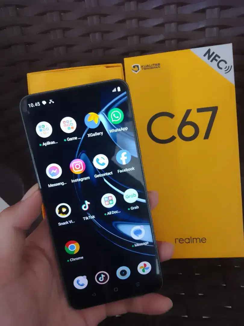 REALME C67 NFC 16/256GB LENGKAP MULUS ASLI