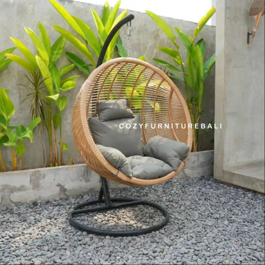 HANGING CHAIR | LONG CHAIR | KURSI ROTAN | KURSI GANTUNG