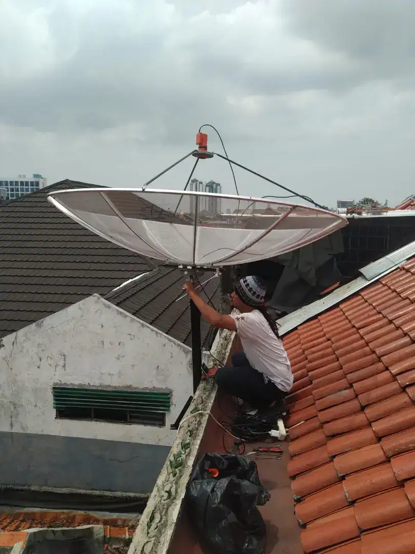 2025 Promo Duren Sawit Setting Service & Pasang Baru Antena Parabola