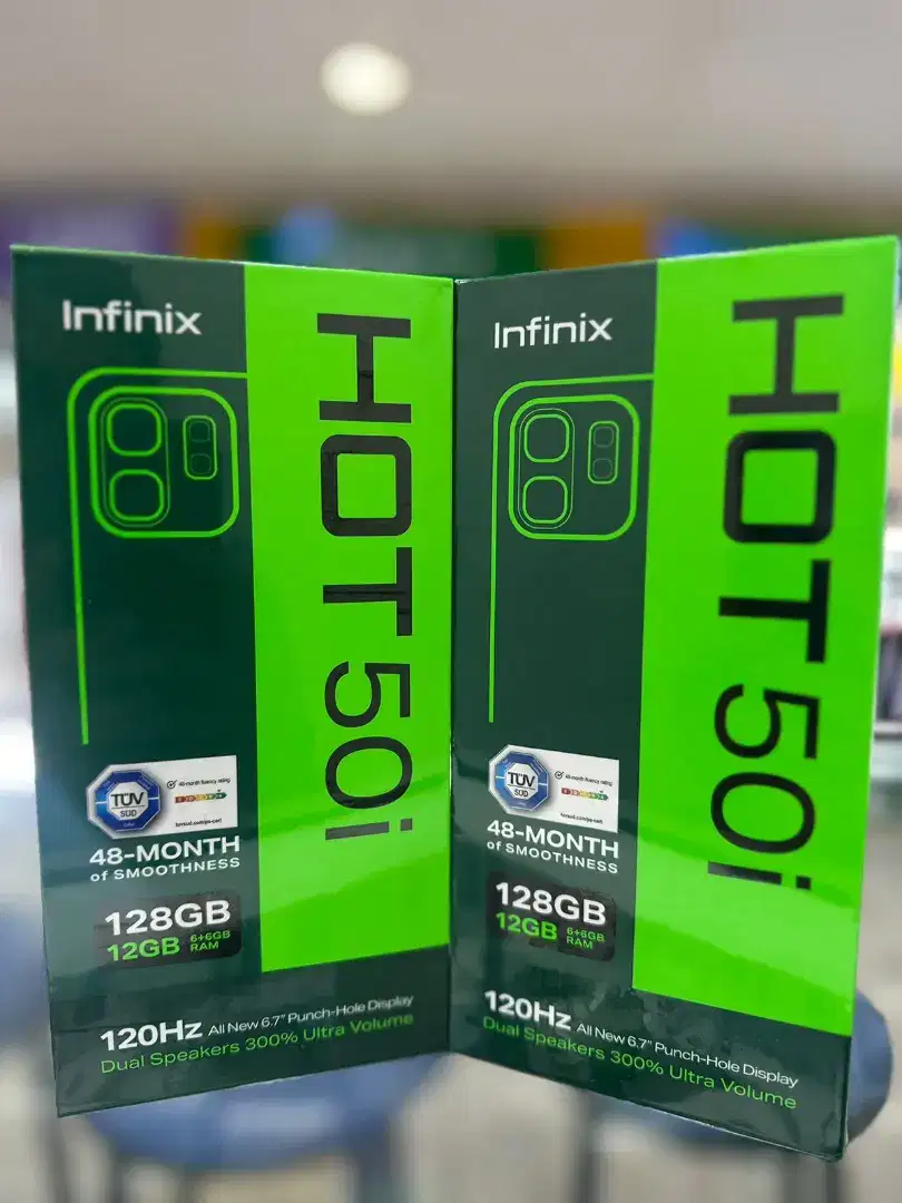 Infinix Hot 50i ram 12/128gb new