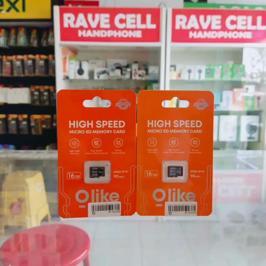 Memori MicroSD OLIKE Class 10 16GB (RAVE CELL SAKO)