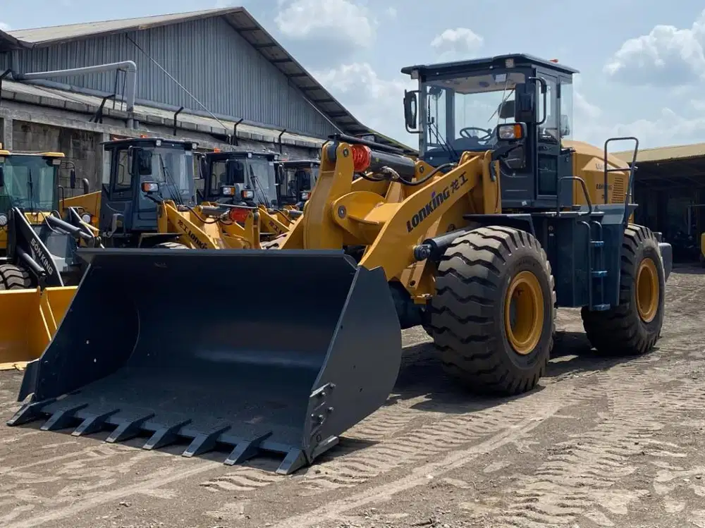 Wheel Loader 3 Kubik Merk Lonking Type ZL50NC - Top Brand No.1