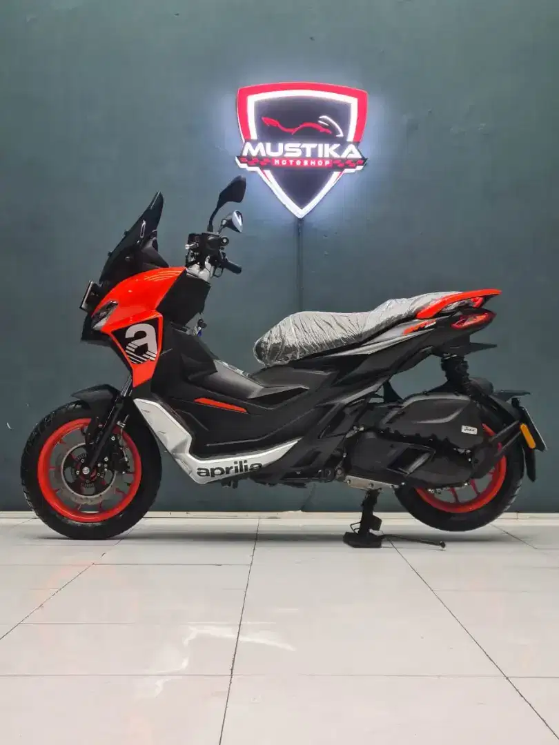 TERMURAH‼️ Aprilia SR GT Sport 200 2022 Red favorit Mustika motoshop