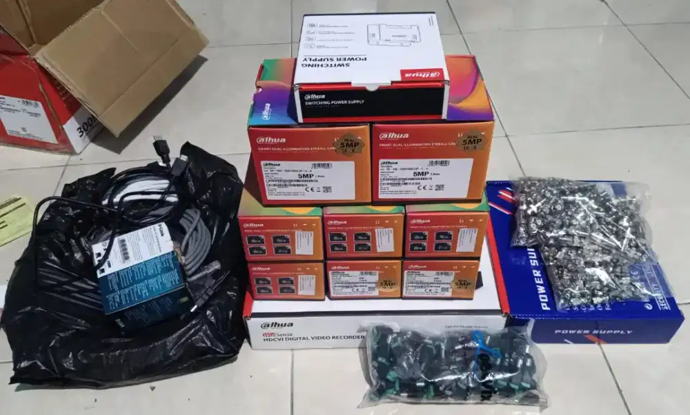 Pemasangan CCTV free instalasi