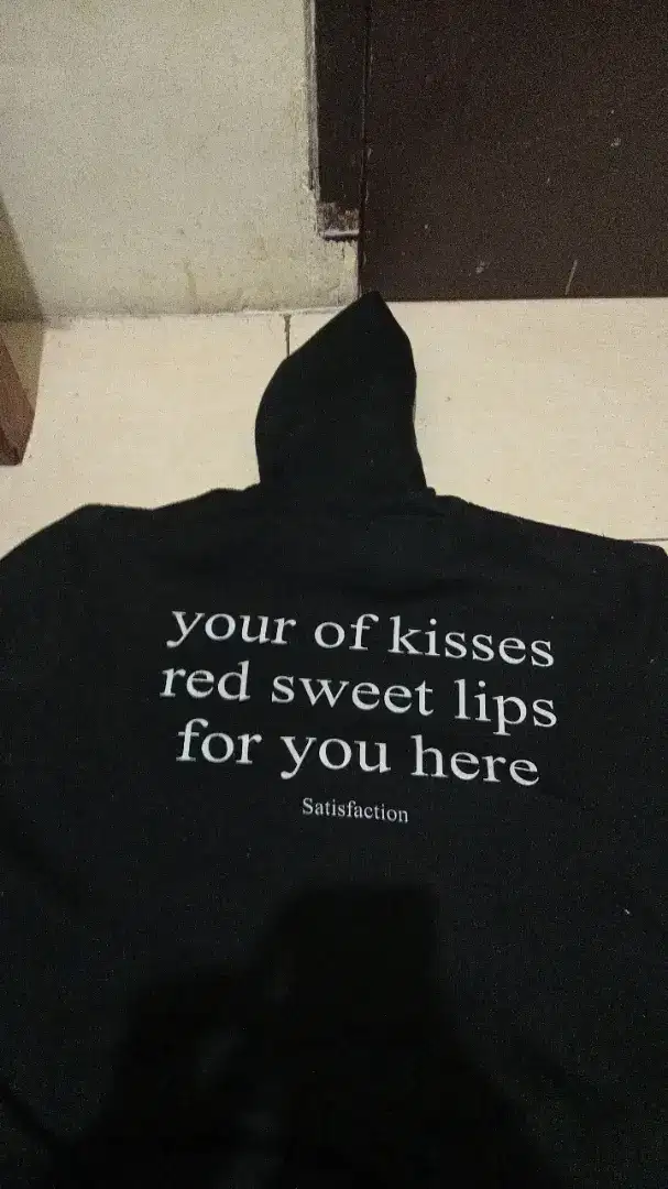 Hoodie boxy kiss me