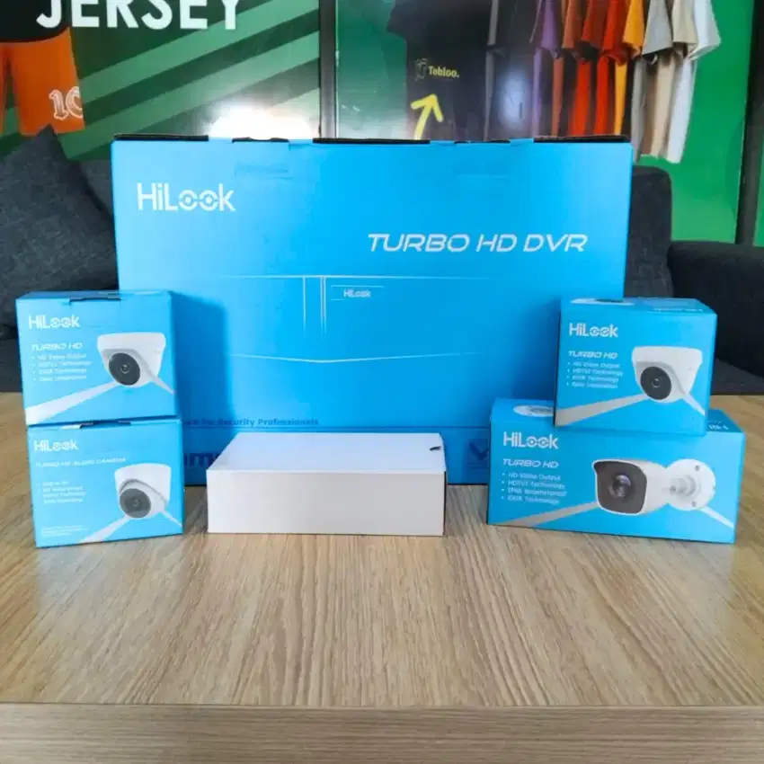 PAKET CCTV AUDIO 4 KAMERA HILOOK, HIKVISION, DAHUA