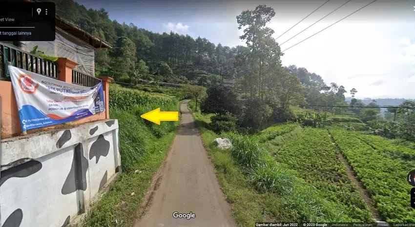 Tanah Bumiaji Batu Gunungsari Dijual Murah Cepat B.U View perbukitan