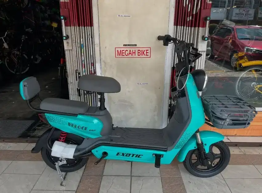 PROMO KREDIT SEPEDA LISTRIK EXOTIC Veloce V2 BEBAS SAMPAI 2X CICILAN