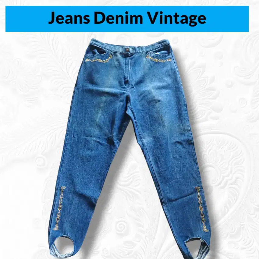 Jeans wanita vintage