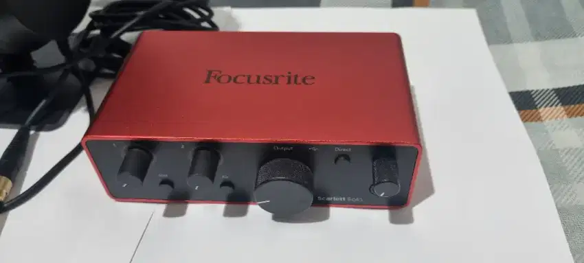 Focusrite Scarlett Solo Studio 4th Gen Paket Recording ORIGINAL