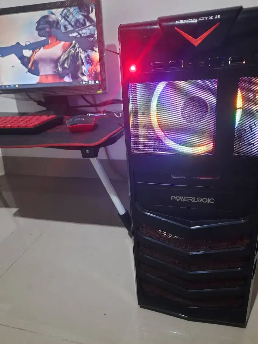 Rakitan PC WFH/Kasir/Kantor Ala Gaming RGB