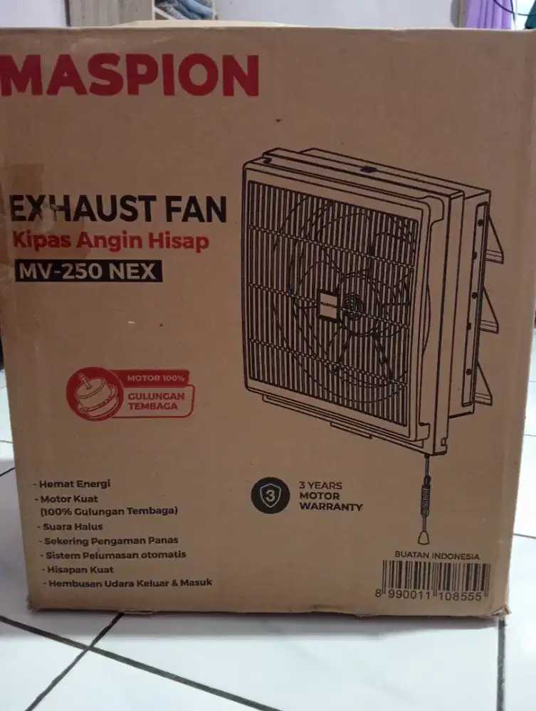 Exhaust Fan Maspion MV-250 NEX jual gercep yg mau langsung cod an yuk