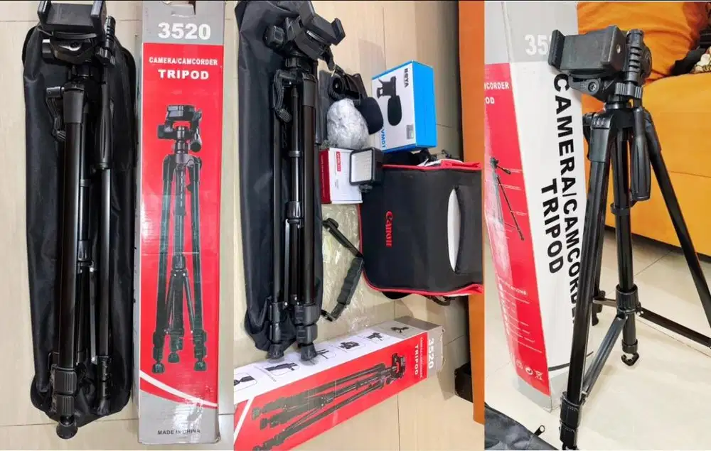 Paket Perlengkapan Untuk Kamera Baru.