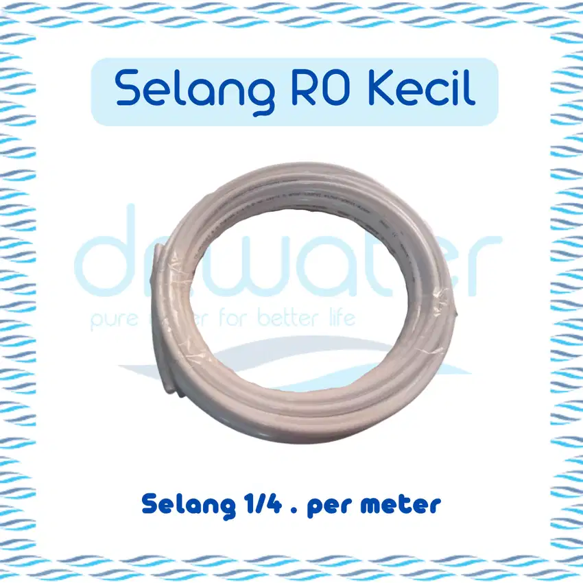 Selang RO 1/4 & 3/8 – Pilihan Tepat untuk Kebutuhan Air Bersih Anda!