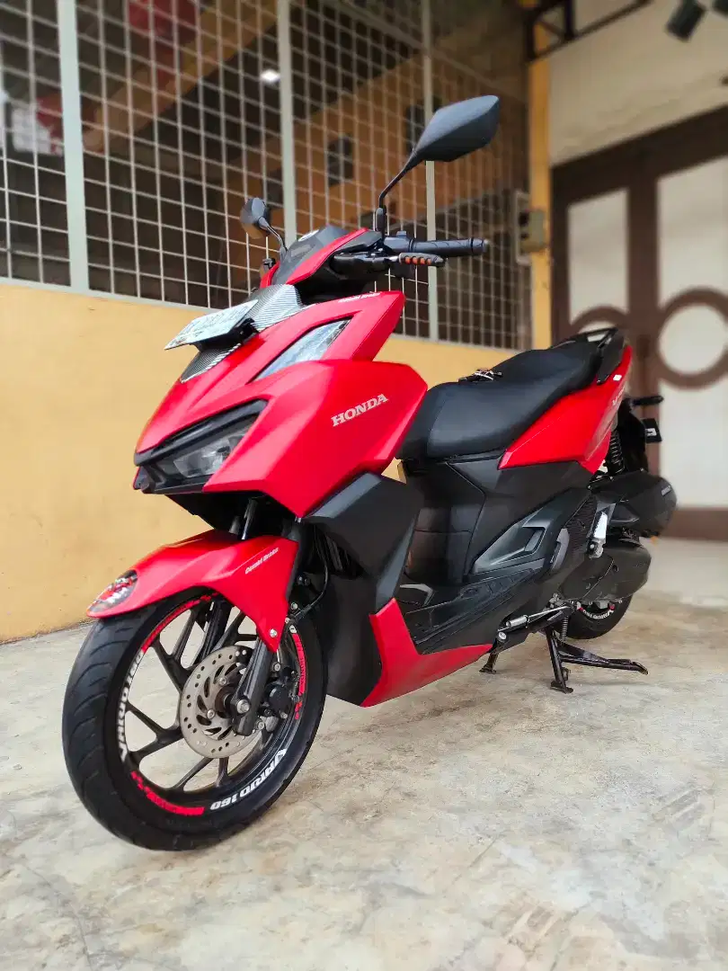 Honda Vario / Vario 160 CBS ISS 2022, Red Premium Doff, Unit Mulus.