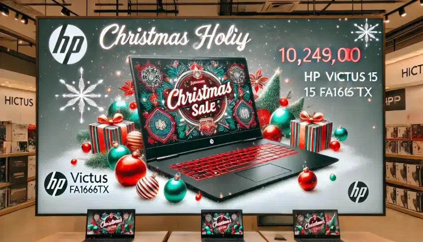 HP Gamming Victus 15 FA1666TX spesial natal