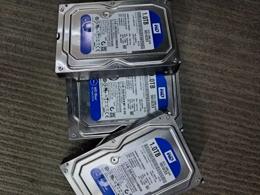 Harddisk 1TB WD Blue & Seagate PC Normal Garansi (Copotan)