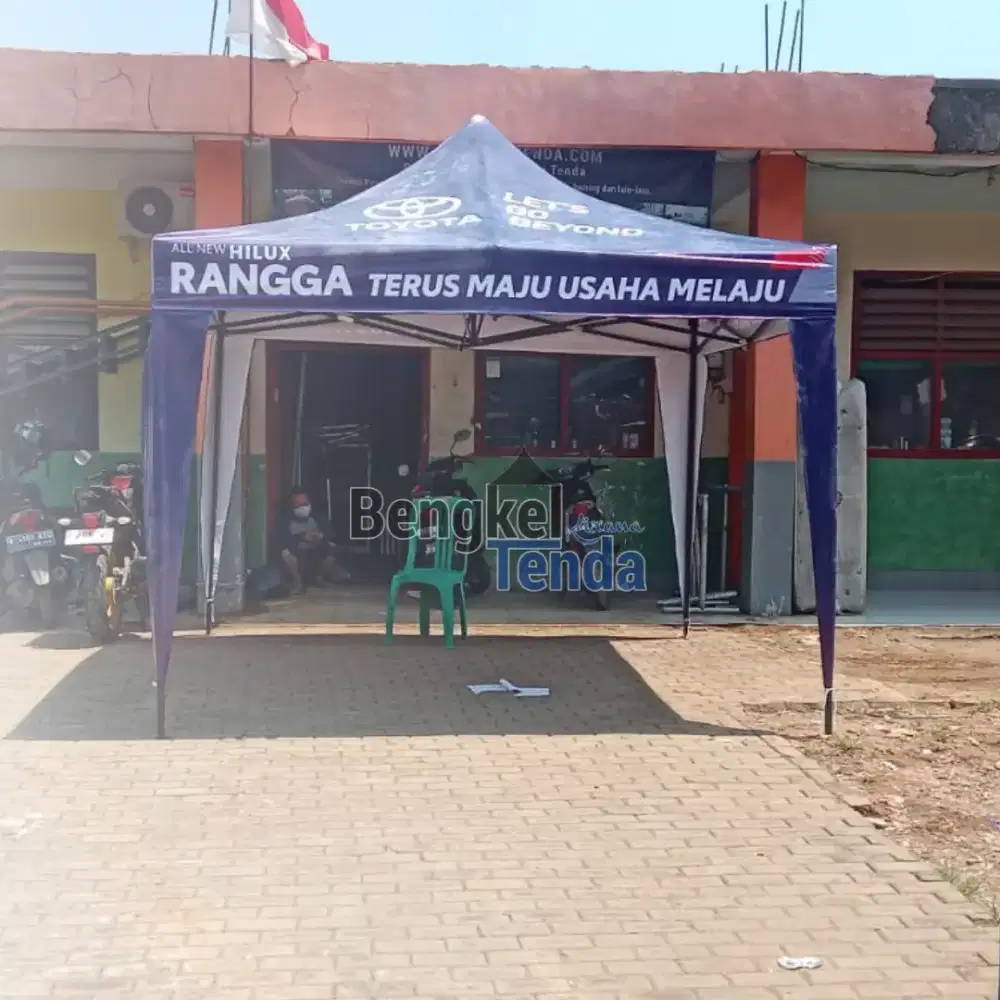 Tenda Lipat Custom Branding | Tenda Portable | Tenda Praktis