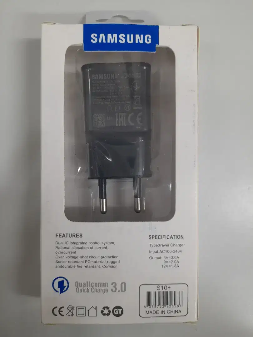 Charger Samsung S10+ USB Type C /18Watt Ori Oem Bergaransi