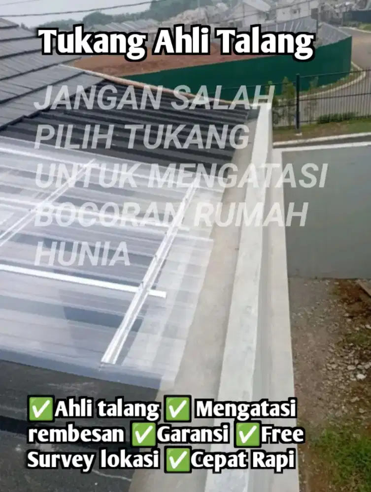 Tukang Ahli Bocoran TALANG RUMAH