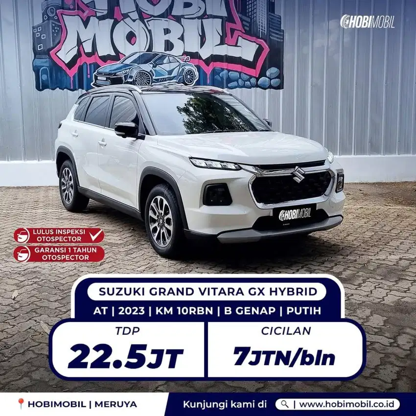 TERMURAH DISC 21JTDP 22,5JT GRAND VITARA GX HYBRID MATIC 2024 NIK 2023