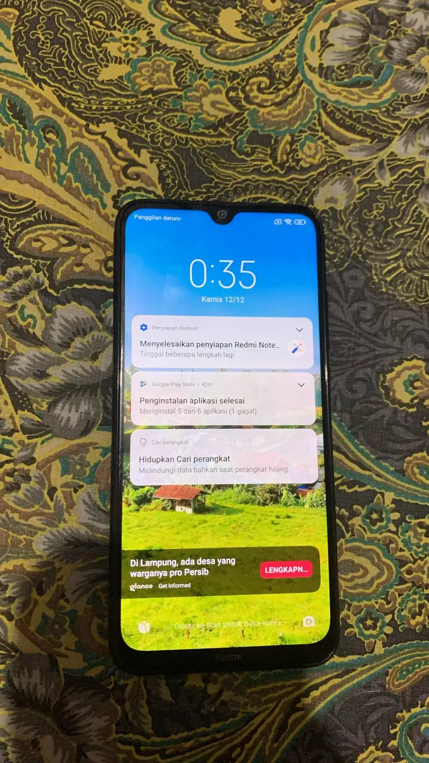 Dijual Redmi Note 8 64Gb