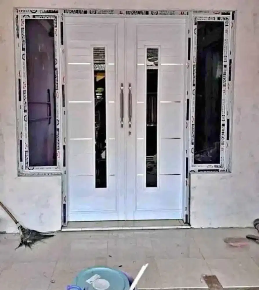 Pintu aluminium kusen aluminium dan jendela aluminium murah