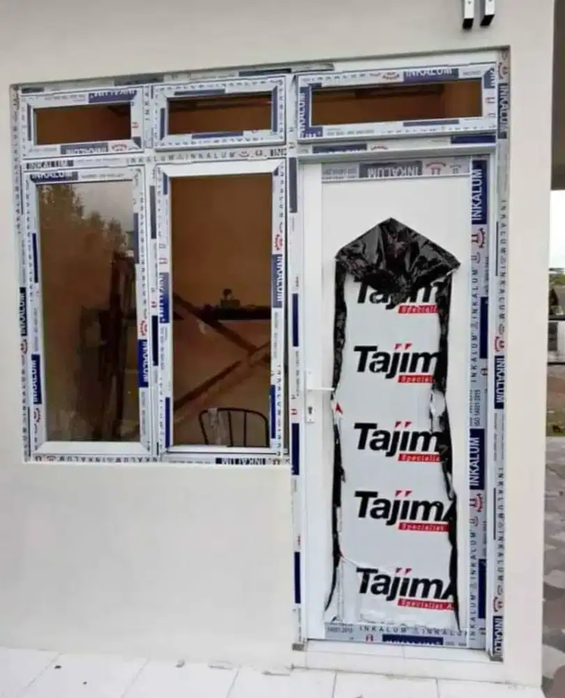 Kusen aluminium jendela aluminium pintu aluminium baru