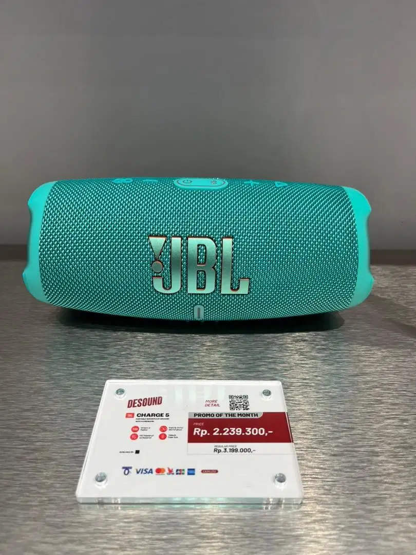 JBL CHARGE 5 PORTABLE SPEAKER