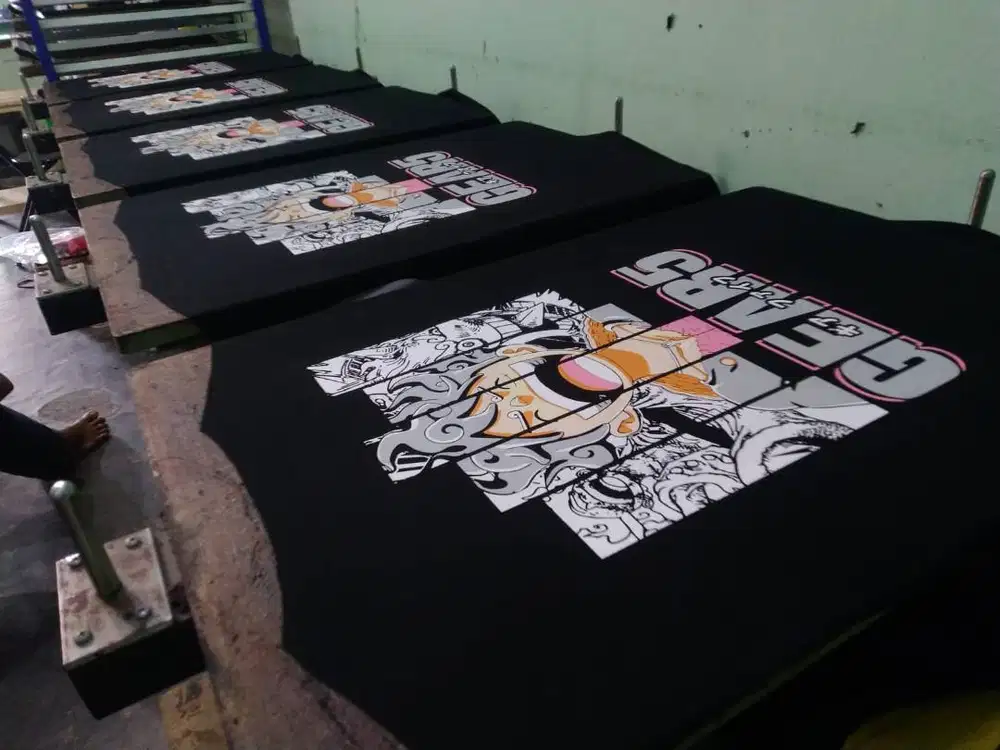 Sablon Kaos Berkualitas Harga Terjangkau / Bikin Kaos Sablon Plastisol