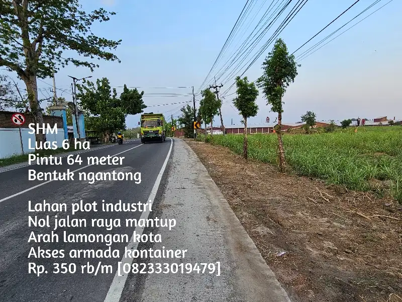 Termurah lahan industri tikung lamongan