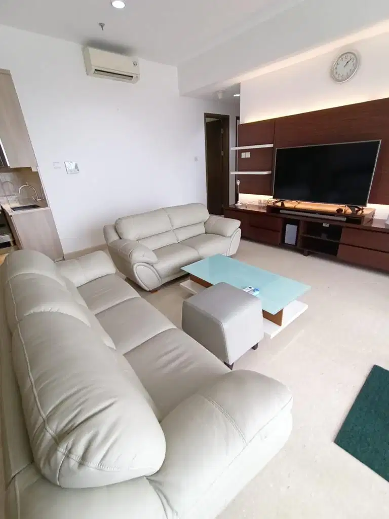 FOR RENT APARTMENT 1 PARK AVENUE 2+1 BEDROOM FURNISHED JAKARTA SELATAN