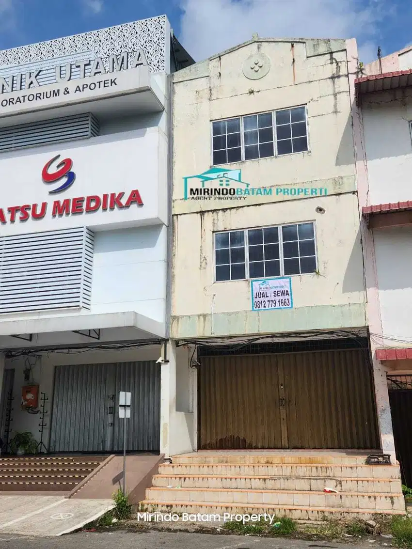 DISEWAKAN 65JUTA/TAHUN RUKO TRIKARSA EKUALITA - BATAM CENTRE