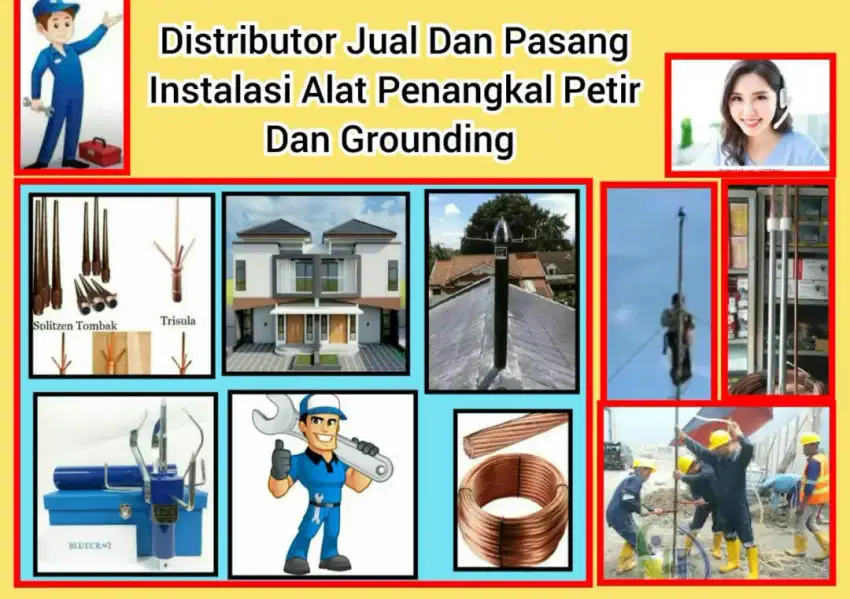 Terdekat Gerai Jasa Pasang Penangkal Petir Dan Instalasi