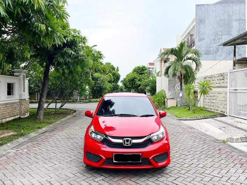 Honda Brio S 2022 Manual 1.2 Merah Facelift Mulus Plat W