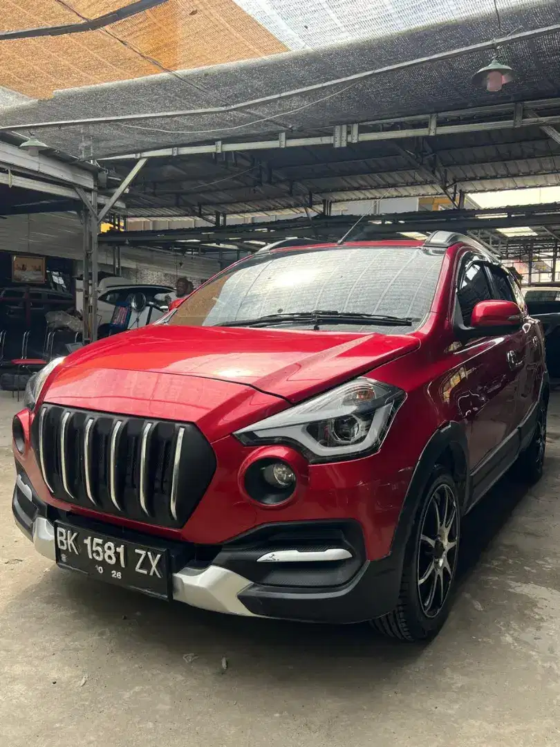 [DP 30jt] Datsun Cross 1.2 A/T 2018 Merah