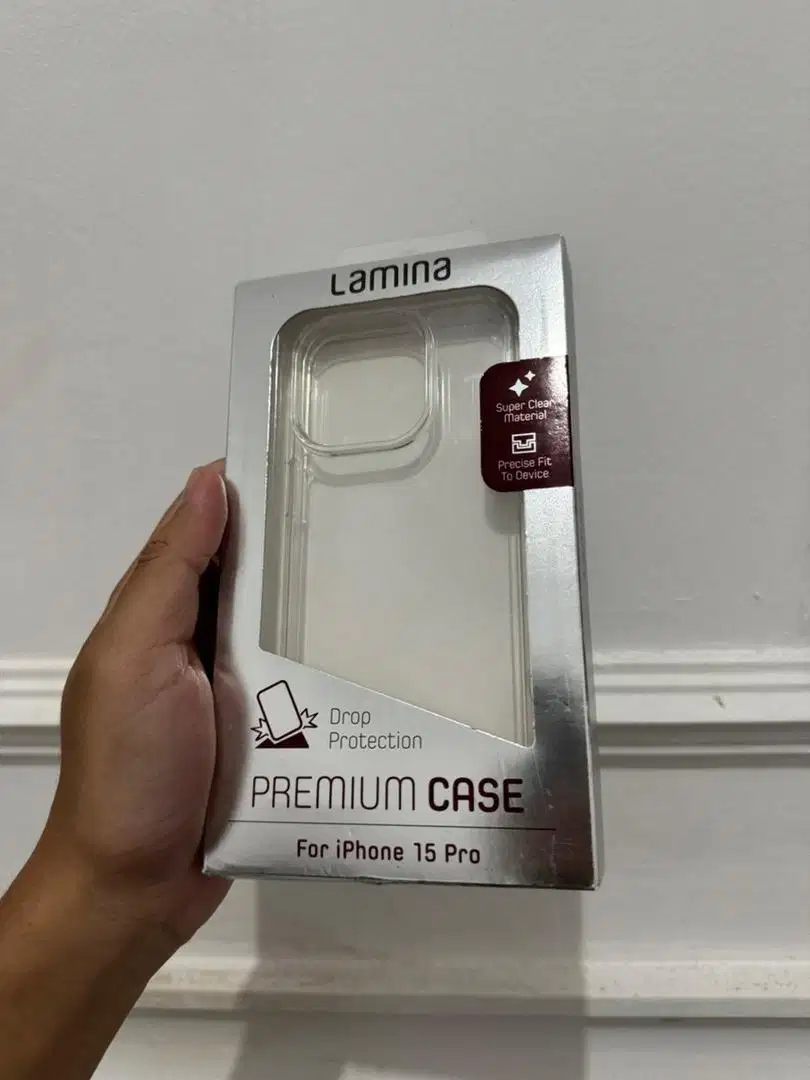 Lamina clear case iphone 15 pro