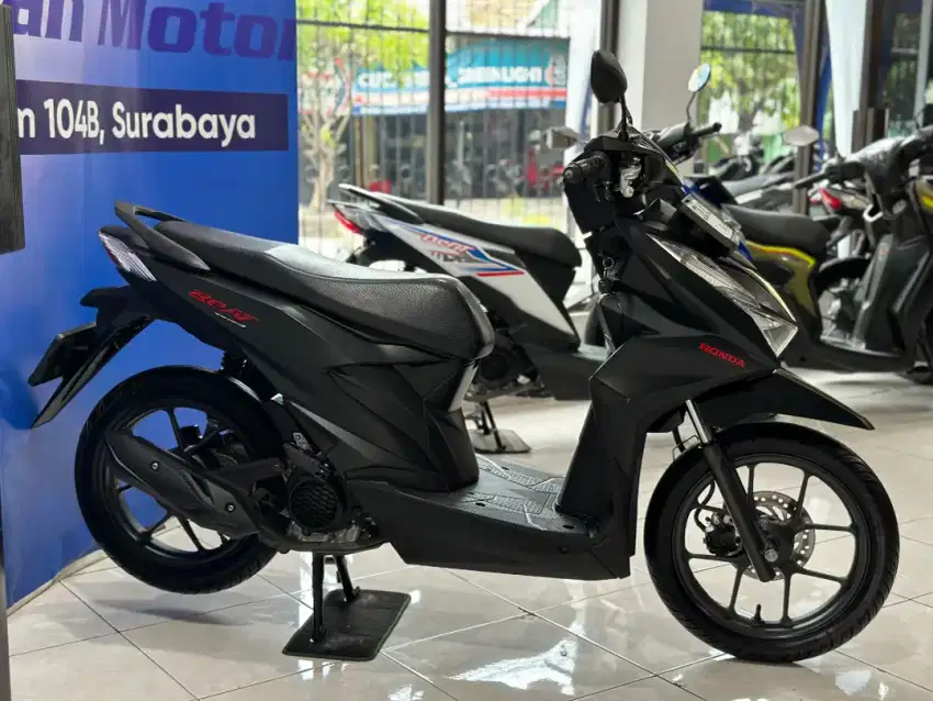 KM 3RIBU . Honda Beat Deluxe Iss Tahun 2024