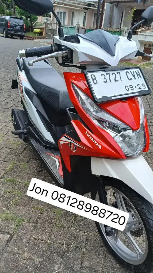 Dijual Honda Beat Eco th 2019 kondisi terawat.